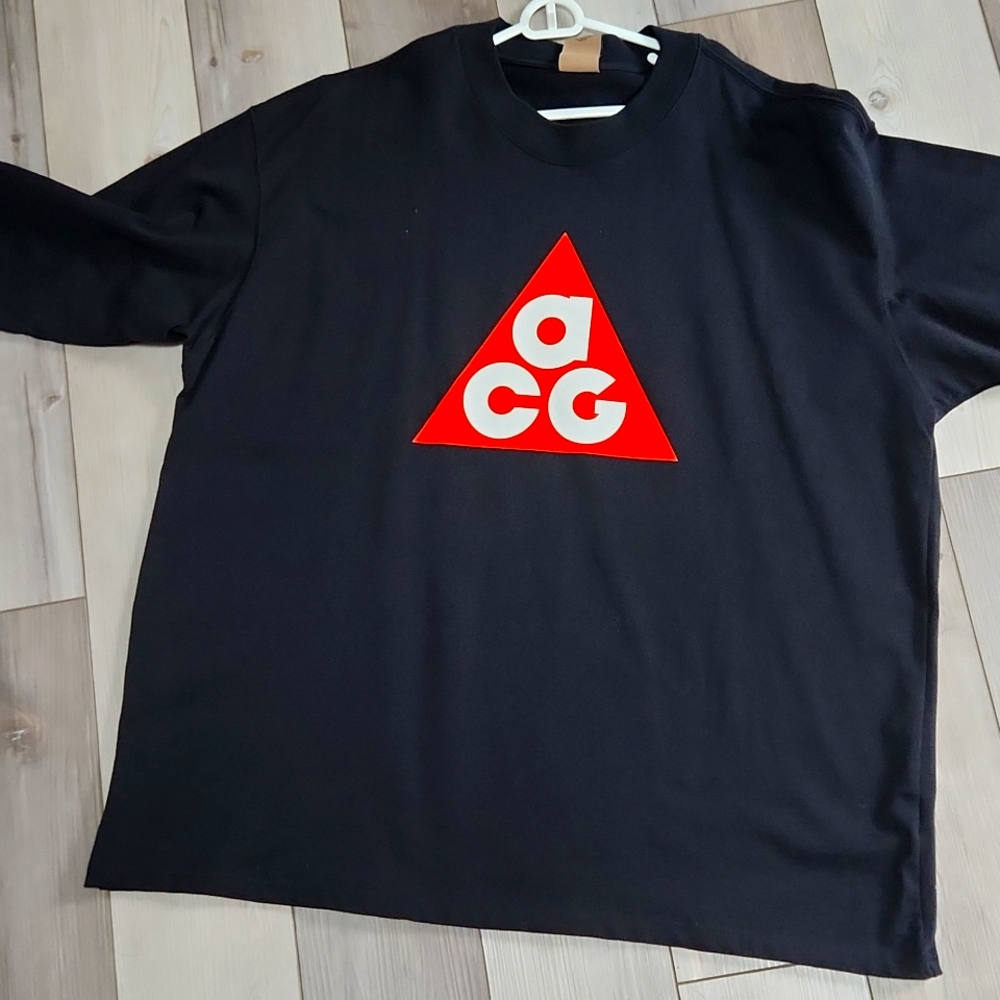 Nike ACG long sleeve tee black XXL heavyweight
